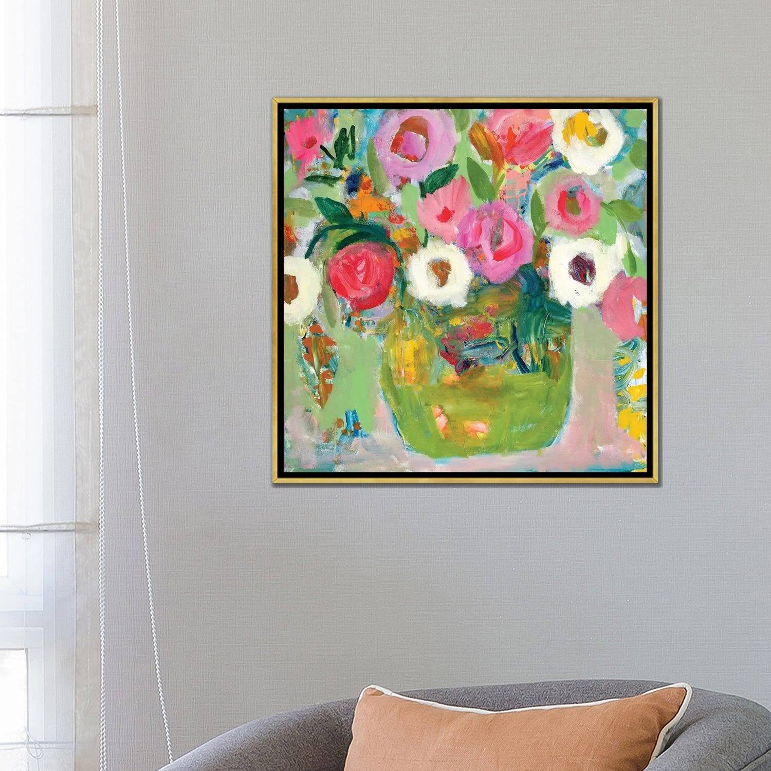 iCanvas "Bounty V" by Carrie Schmitt Framed Bed Bath & Beyond 37013519